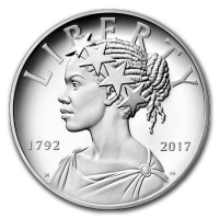USA - 1 USD Liberty 2017 - 1 Oz Silber PP
