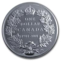 Kanada - 1 CAD Silber Dollar 1911 bis 2001 - Silber PP