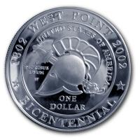 USA - 1 USD 200 Jahre Westpoint 2002 - Silber Proof