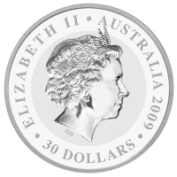Australien 30 AUD Koala 2011 1 KG Silber Rückseite