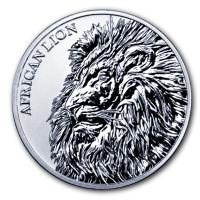 Tschad - 5000 Francs Lwe 2018 - 1 Oz Silber