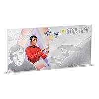 Niue - 1 NZD Star Trek Scotty - Silber-Banknote