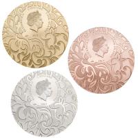 Cook Island - 15 CID Skarabäus Set III 2017 - 3 * 1 Oz Silber