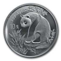 China - 10 Yuan Panda 1993 - 1 Oz Silber