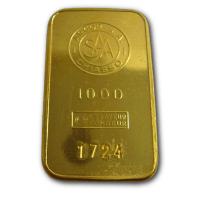 Schweiz - Argor S.A. Chiasso Goldbarren - 100g Gold