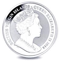 British Virgin Islands - 1 Dollar Pegasus 2018 - 1 Oz Silber