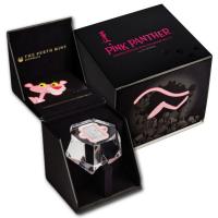 Australien - Pink Panther Goldbarren - 1 Oz Platin mit Diamanten