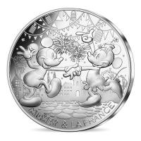Frankreich - 50 EURO Mickey und Frankreich 2018 - 36,9g Silber