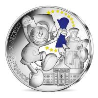 Frankreich - 50 EURO Mickey als Student in Frankreich 2018 - 36,9g Silber Color