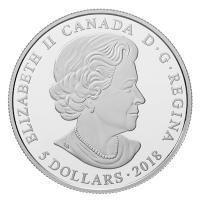Kanada - 5 CAD Geburtssteine: Mai 2018 - Silber PP