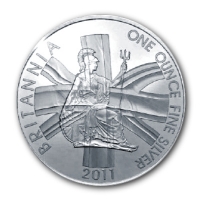 Grobritannien - 2 GBP Britannia 2011 - 1 Oz Silber