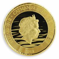 Cayman Islands - 5 Dollar Marlin 2018 - 1 Oz Gold