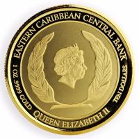 Antigua und Barbuda - 10 Dollar EC8 Rum Runner - 1 Oz Gold