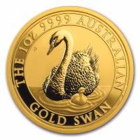 Australien 100 AUD Schwan 2018 1 Oz Gold