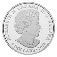 Kanada - 5 CAD Geburtssteine: Juni 2018 - Silber PP