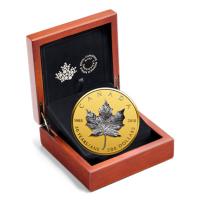 Kanada - 200 CAD Maple Leaf 30 Jahre 3D 2018 - 1 Oz Gold
