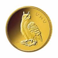 Deutschland - 20 EUR Heimische Vögel Uhu 2018 - 1/8 Oz Gold