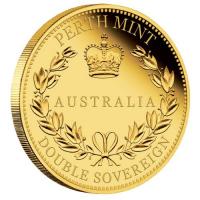 Australien - 50 AUD Double Sovereign 2018 - Gold PP