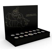 Kanada - 8,5 CAD Die Wappen Kanadas 2018 - Silbermnzenset