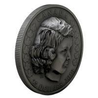 Kanada - 25 CAD Knigin Elizabeth: 1. Ausgabe 2018 - 1 Oz Silber