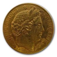 Frankreich - 10 Francs Ceres - 2,9g Gold