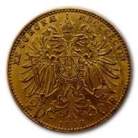 sterreich - 20 Kronen 1898 - 6,09g Goldmnze