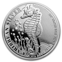 Barbados - 1 Dollar Seepferdchen 2018 - 1 Oz Silber