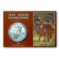 Australien - 1 AUD Silver Kangaroo 1997 - 1 Oz Silber Blister