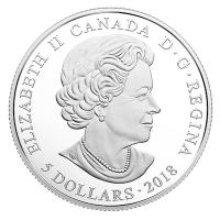 Kanada - 5 CAD Geburtssteine: September 2018 - Silber PP