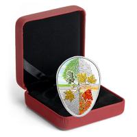 Kanada - 20 CAD Maple 4 Jahreszeiten 2018 - 1 Oz Silber
