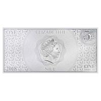 Niue - 2 NZD Disney 90 Jahre Mickey Mouse 2018 - Silber-Banknote