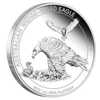 Australien - 100 AUD Wedge Tailed Eagle 2018 - 1 Oz Platin PP