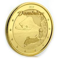 Dominica - 10 Dollar EC8 The Nature Island - 1 Oz Gold