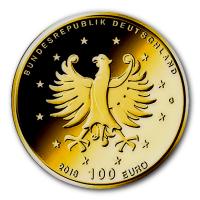 Deutschland - 100 EURO Schlsser Augustusburg 2018 - 1/2 Oz Gold
