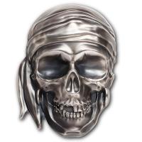 Palau - 25 USD Piraten Totenkopf 2018 - 500g Silber