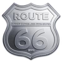 USA - Route 66 Illinois Gemini Giant - 1 Oz Silber