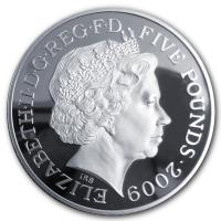 Grobritannien - 5 GBP Olympiade London 2012 Stonehenge - Silber