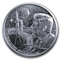 USA - Apollo 11 Mondlandung - 1 Oz Silber