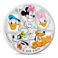 Frankreich - 50 EUR Disney Mickey und Freunde 2018 - 5 Oz Silber PP