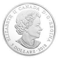 Kanada - 5 CAD Geburtssteine: November 2018 - Silber PP