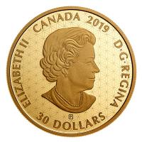 Kanada - 30 CAD 100 Glckwnsche 2019 - 2 Oz Silber