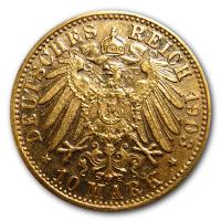 Deutsches Kaiserreich - 10 Mark Otto Bayern - 3,58g Gold