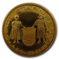Deutschland - Stadt Starnberg - 4g Goldmedaille
