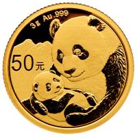China - 50 Yuan Panda 2019 - 3g Gold