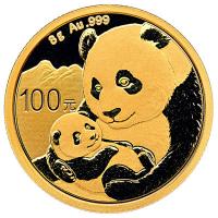 China - 100 Yuan Panda 2019 - 8g Gold