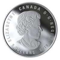 Kanada - 5 CAD Geburtssteine: Steinbock 2019 und Sammelkassette - Silber PP