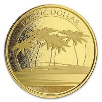 Fiji - 5 FJD Pacific Dollar 2018 - 1 Oz Gold