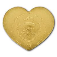 Palau - 1 USD Herz aus Gold - Goldmünze
