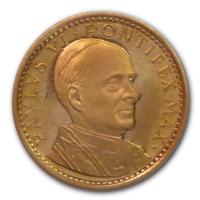 Deutschland - Papst Paulus VI. - Goldmedaille