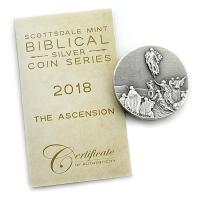 Niue - 2 NZD Bibelserie Christi Himmelfahrt 2018 - 2 Oz Silber